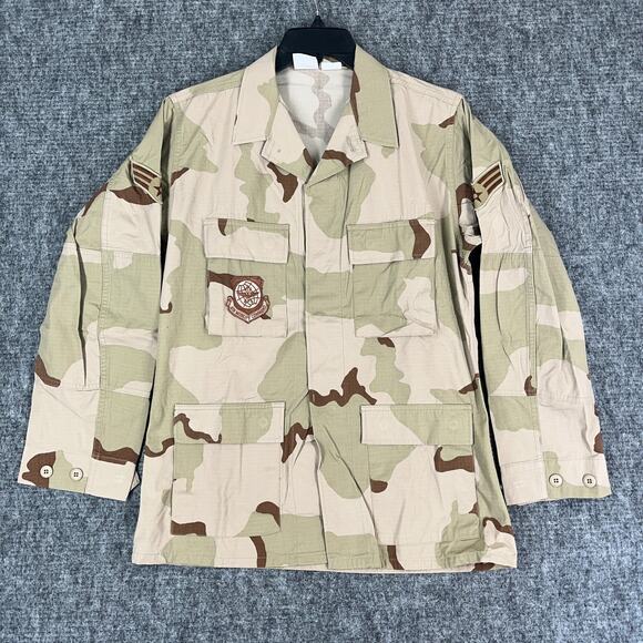 Military Jacket Mens M Camo Air Force Propper Issue Combat Desert Vintage USAF - Picture 1 of 13